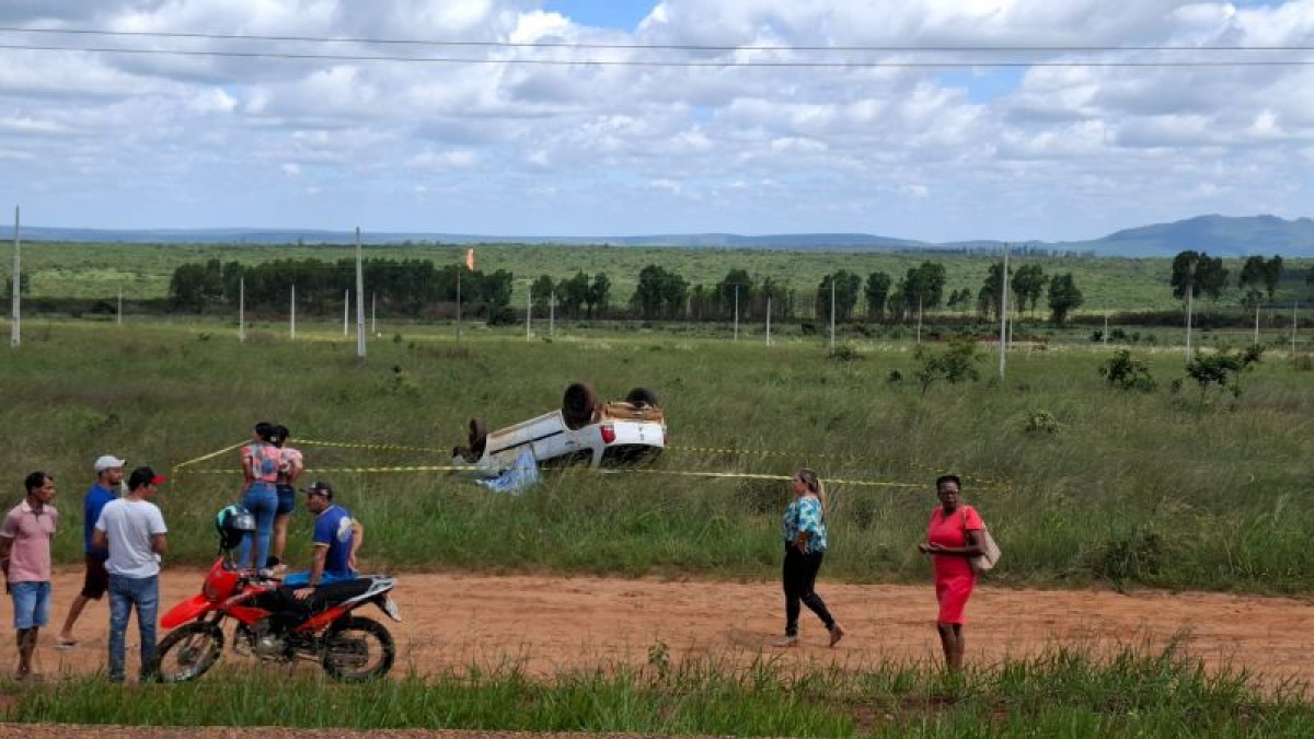 Mulher de 77 anos morre após carro descer ribanceira e capotar em Licínio de Almeida — imagem 2